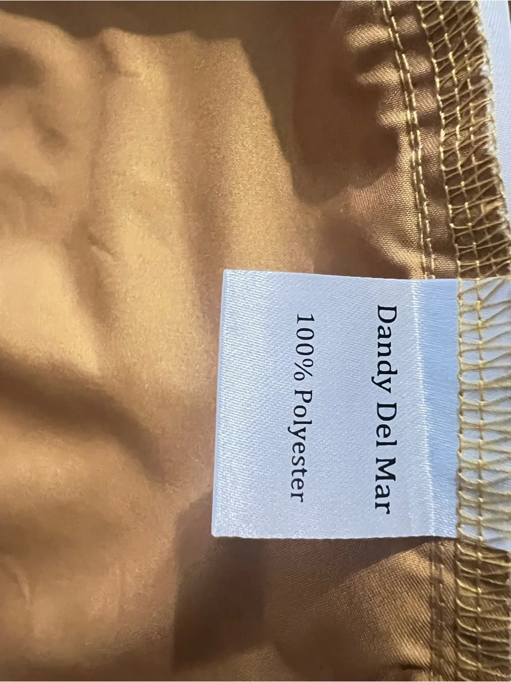 Dandy Del Mar Gold Swimsuit
